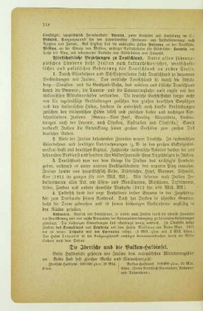 Die Iberische und die Balkan-Halbinsel