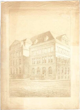 Billing, Hermann; Karlsruhe (Baden-Württemberg); Gewerbeschule - Perspektive