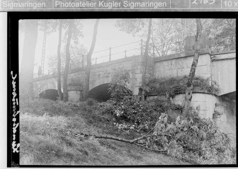 Landesbauamt Sigmaringen - Umbau der Nepomukbrücke (Bauhofbrücke); Brückenunterseite