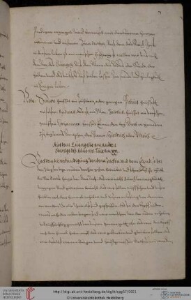 Evangelium am zweiten Advent