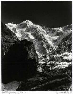 Der Rakaposchi, 7788 Meter, der schönste Berg im Karakoram bei Karimabad