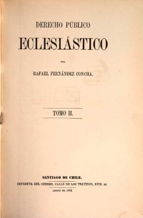 Derecho público eclesiástico, 2