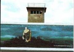 Gemälde von Karsten Wenzel an der East Side Gallery