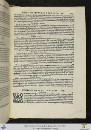 Proverbiorum chiliadis quartae centuria VIII.