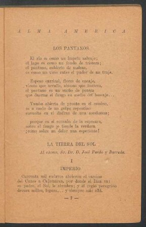 La tierra del sol