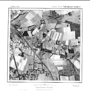 Recklinghausen., Speckhorn, Gauß-Krüger-Koordinaten: Rechtswert: 2582, Hochwert: 5724