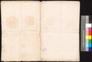 Aufnahme von Joachim Friedrich Graf von Flemming in den Johanniterorden.