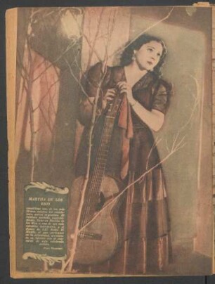 [Fotografía de] Martha de los Ríos