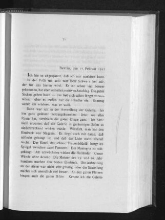 Berlin, den 15. Februar 1912
