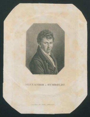 Porträt Alexander von Humboldt