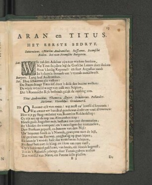 Het Eerste Bedryf.