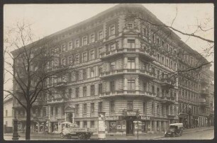 Ansichtskarte Bergmannstraße, Ecke Heimstraße