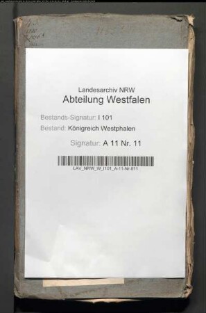 Aktiv- und Passivkapitalien der Krondomäne Büren