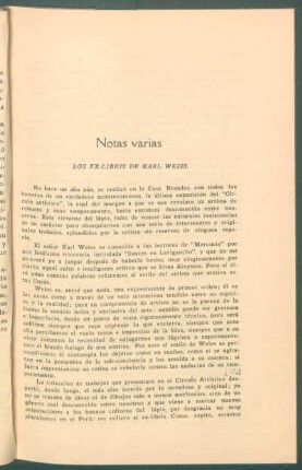 Notas varias