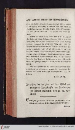 11: Fortsetzung des im 7ten und 8ten Stück angefangenen Verzeichnisses von Abbildungen jetzt lebender Gelehrten