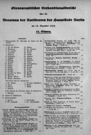 Nr. 11, 12. Dezember 1935