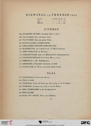 Diverse (Nr. 165-176)