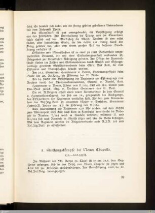 8. Stellungskämpfe bei Neuve Chapelle