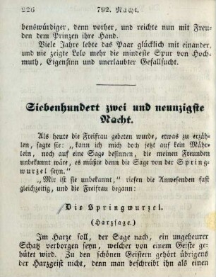 Siebenhundert zwei und neunzigste Nacht