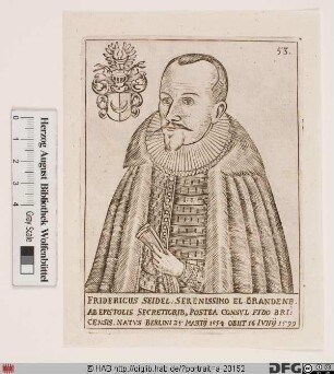 Bildnis Friedrich von Seidel