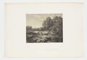 Landschaft mit Bach, Blatt 42 der Folge "Werke"
