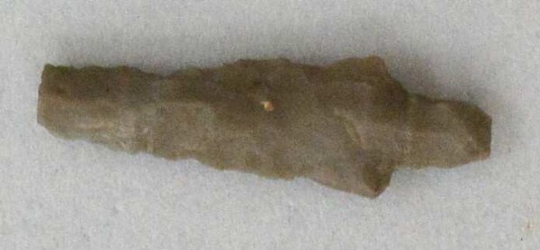 Stone arrowhead