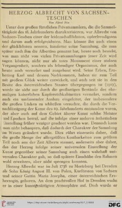 Herzog Albrecht von Sachsen- Teschen