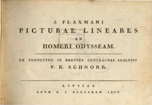 Picturae lineares ad Homeri Odysseam