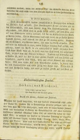 Fünfunddreißigstes Kapitel. Färberei und Bleicherei