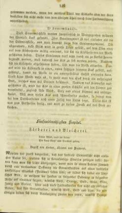 Fünfunddreißigstes Kapitel. Färberei und Bleicherei