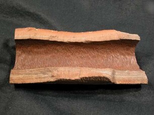 Rohr mit Baryt-Kruste