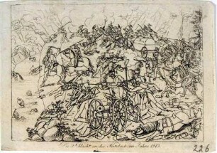 Die Schlacht an der Katzbach im Jahr 1813