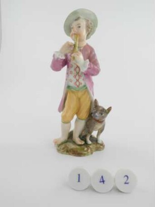 Schäfer mit Hund