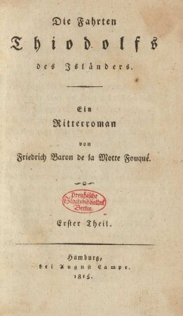 Th. 1: Die Fahrten Thiodolfs des Isländers