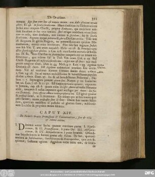[Locus XIII. De Foederis Gratiae Promissione & Comminatione, sive de Vita & Morte aeterna.]