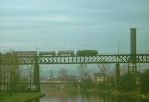 Stuttgart Münster König-Wilhelm-Viadukt Lok 193 018 Güterzug