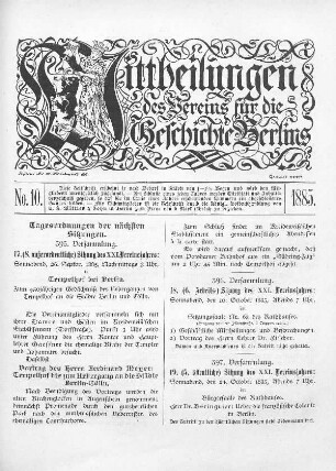 1885,10: No. 10