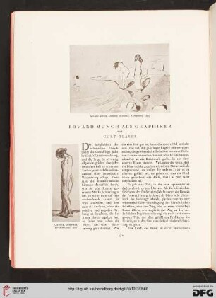 Edvard Munch als Graphiker