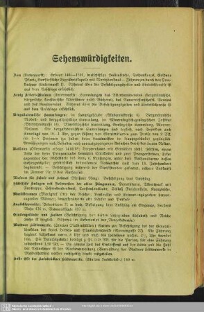 Sehenswürdigkeiten