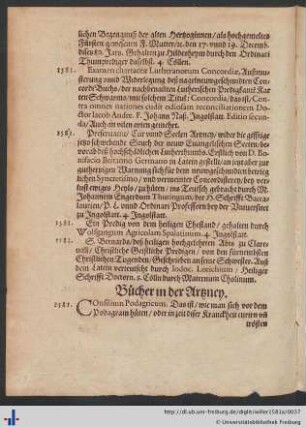 Bücher in der Artzney.