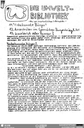 1986,Sep.(11-13): Umweltblaetter : Infoblatt des Friedens- und Umweltkreises Zionsgemeinde