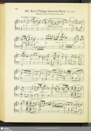 147. Karl Philipp Emanuel Bach
