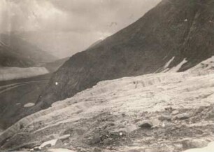 Österreich. Kärnten. Großglockner, Gletschertische in der Nähe des Großglockner
