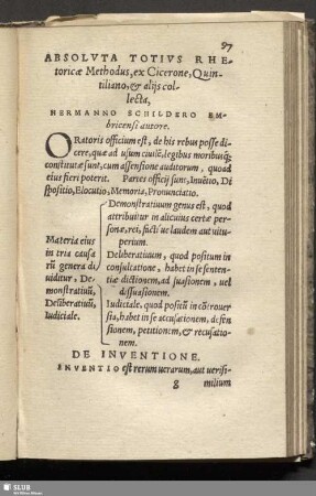 Rhetoricae Methodus