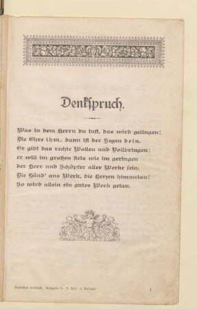 Denkspruch