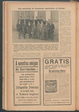 Una asociación de estudiantes americanos en Europa
