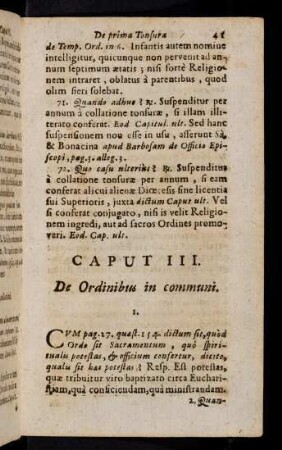 41-71, Caput II