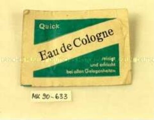Erfrischungstuch "Qick Eau de Cologne"