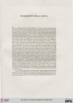 Distribuzione della parte I
