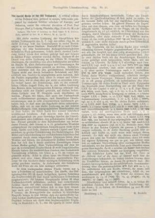 555-556 [Rezension] Haupt, Paul (Ed.), The Sacred Books of the Old Testament. Part 3